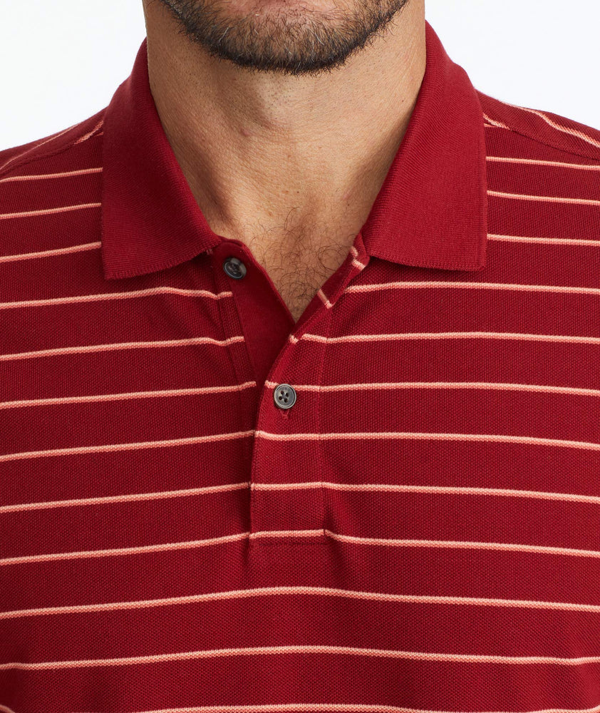 Striped Pique Polo - FINAL SALE