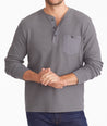 Waffle Long-Sleeve Henley - FINAL SALE