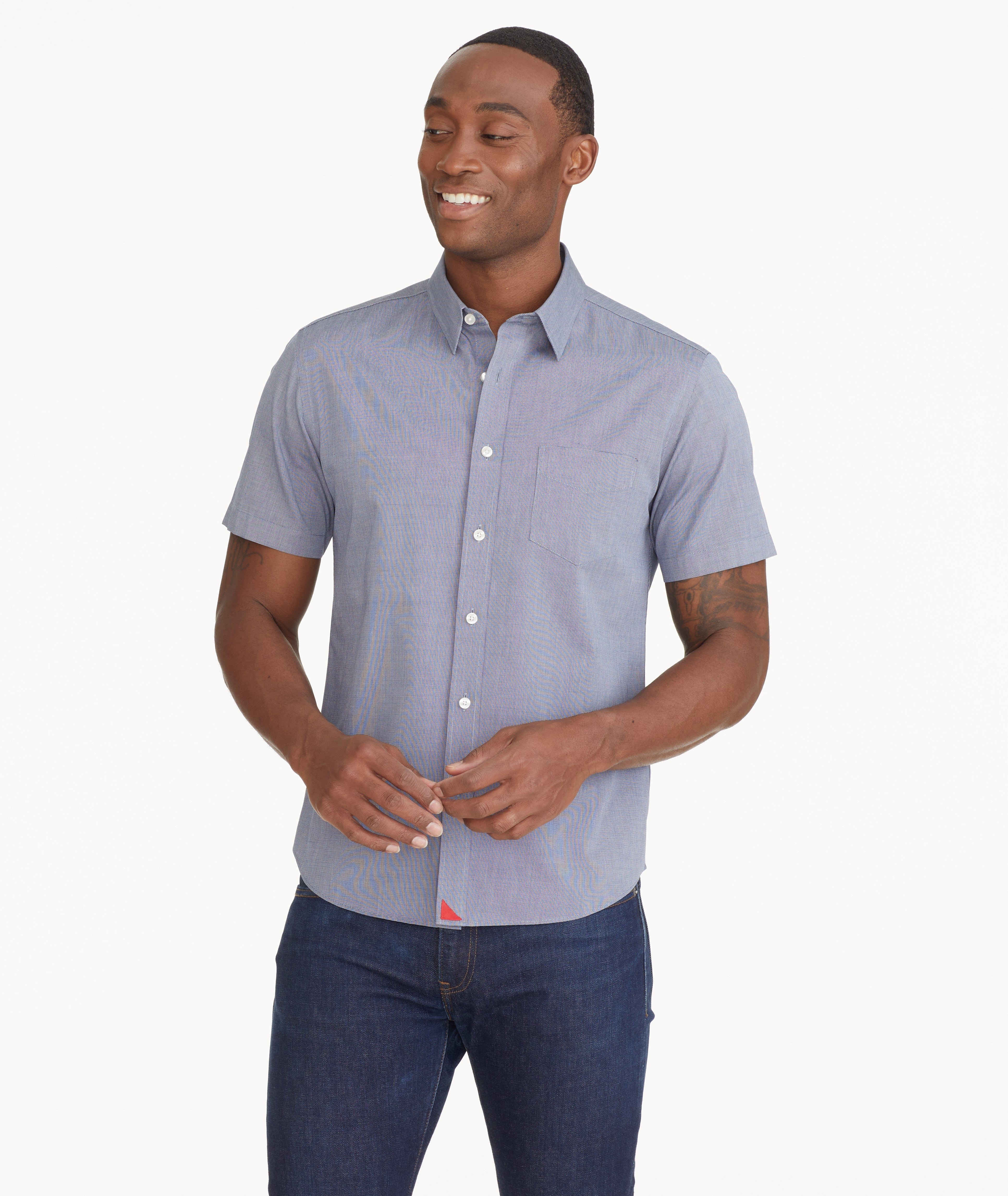 Untuckit deals denim shirt