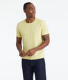 Model wearing a Light Yellow Ultrasoft Tee